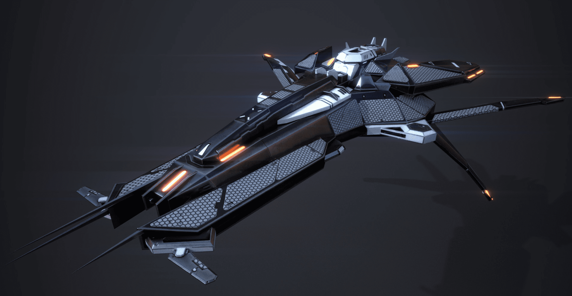 Creating a Space Fighter with Substance Painter for Games