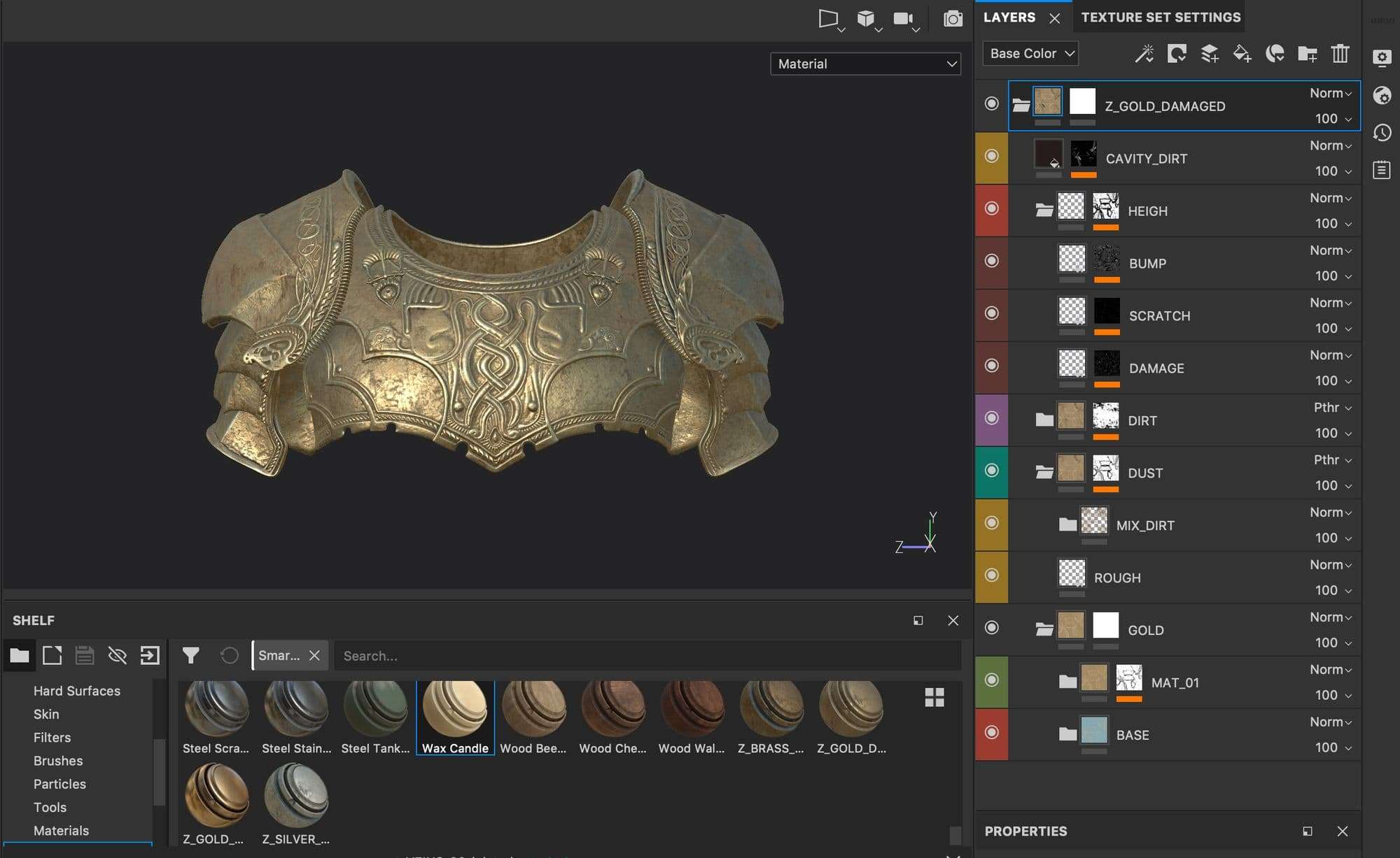 substance painter zbrush match by name
