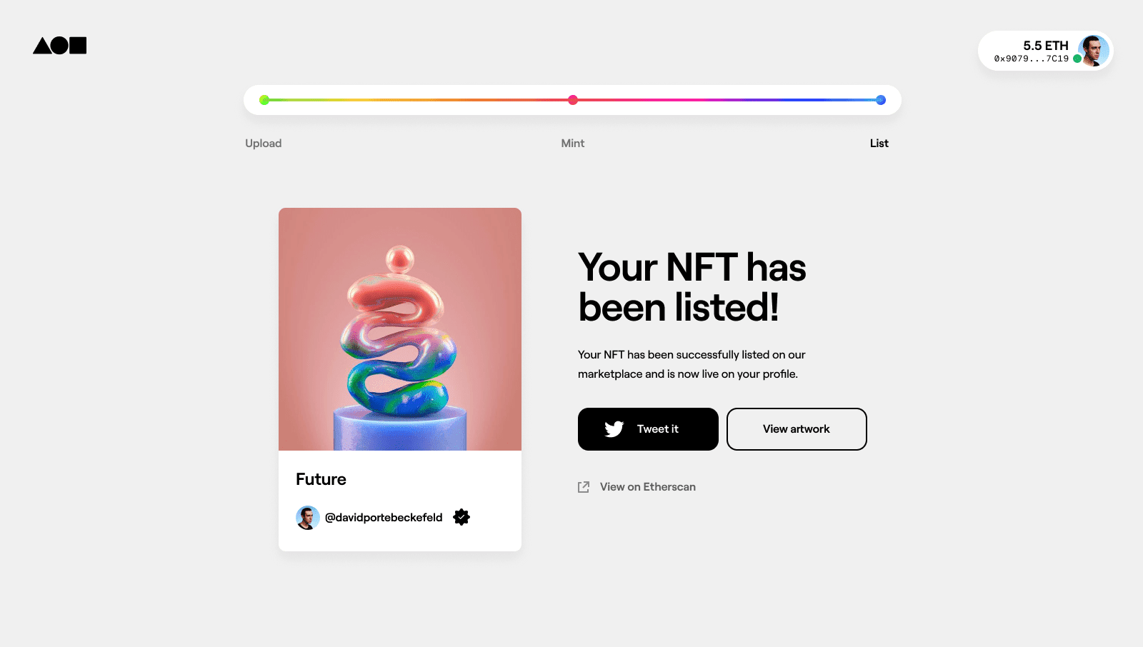 Selling My First NFT Cryptocurrency in the Digital Art World