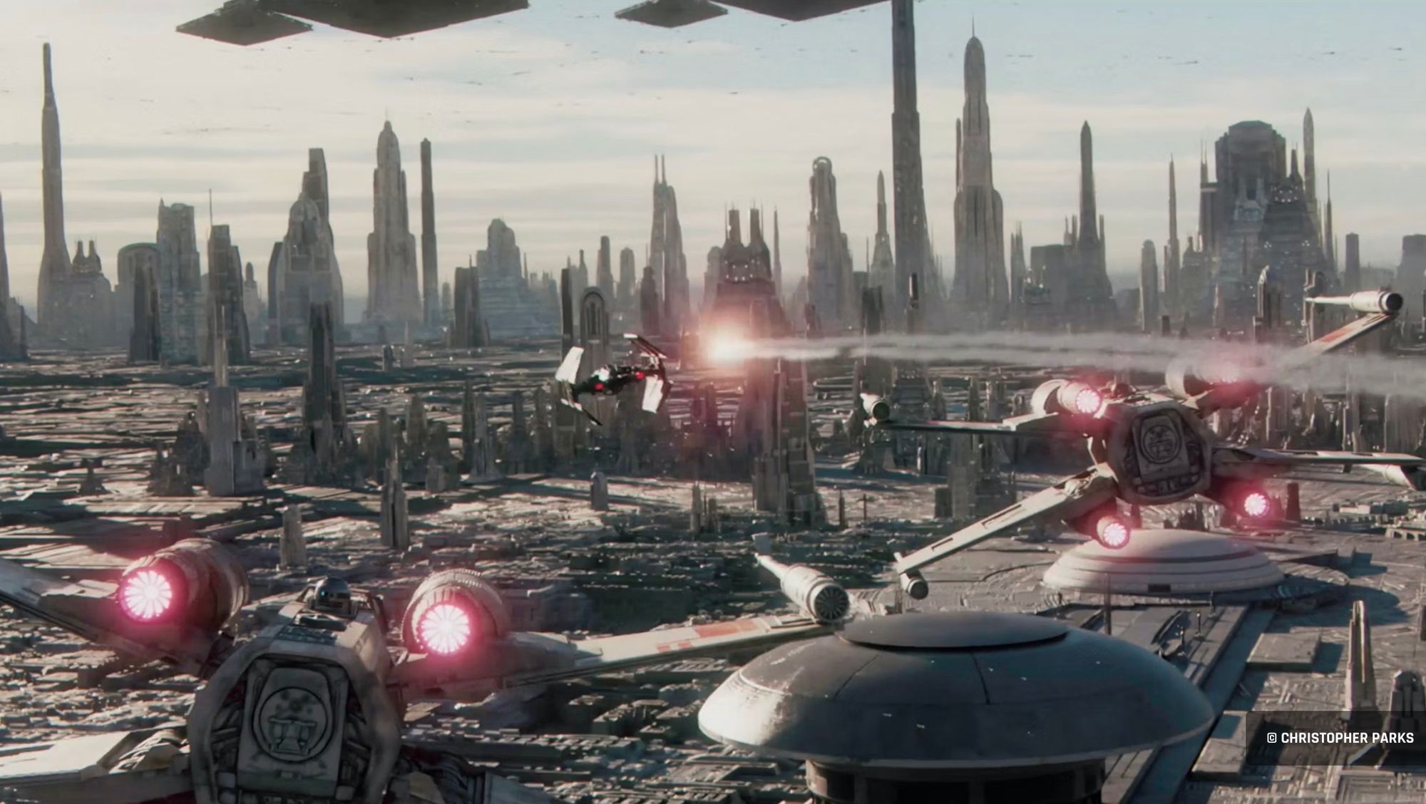 Creating an Aerial Battle Worthy of the Star Wars Universe