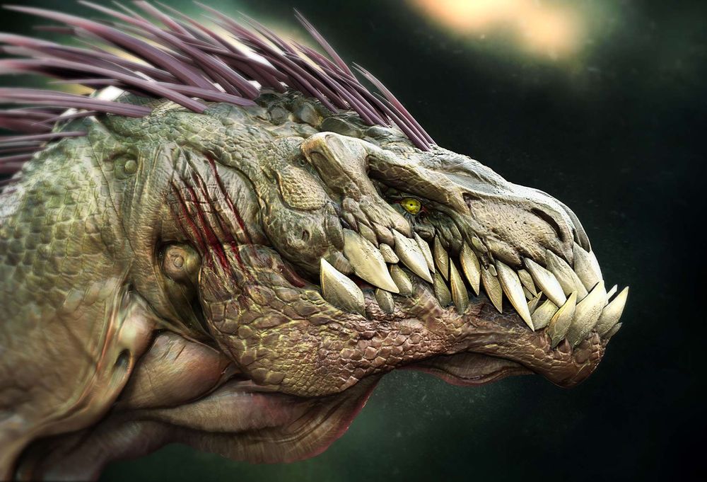 How to create a 3D dinosaur raptor concept with Zbrush