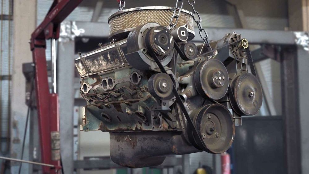 Modelling & Texturing a Car Engine for Visual Effects