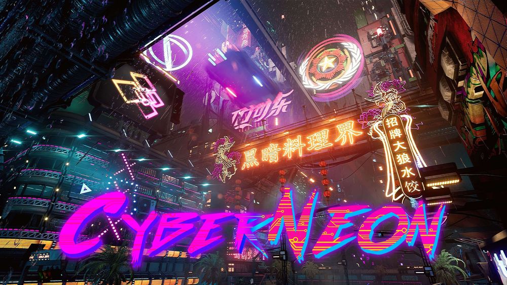 Creating a Chinese CyberNeon Game Environment In UE4