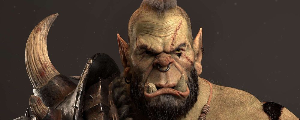 Creating a 3D Orc Warrior Character for Production