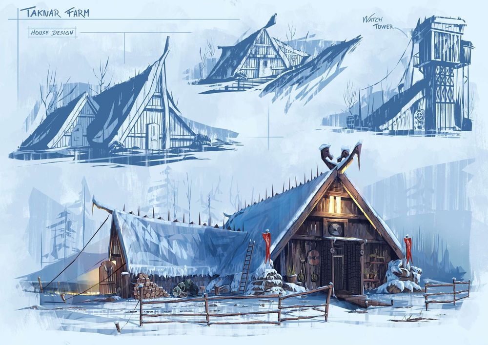 Creating Viking Universe Artworks by Quentin Marsollier