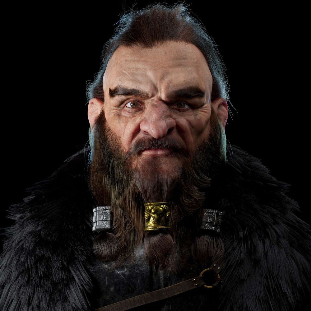 Create a Hobbit-like Dwarf for 3D Production