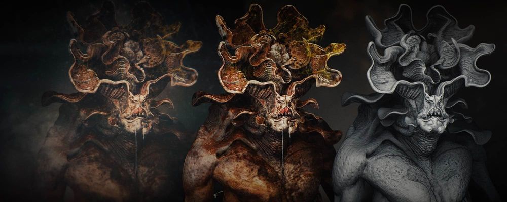 Creature Concept Sculpting in ZBrush