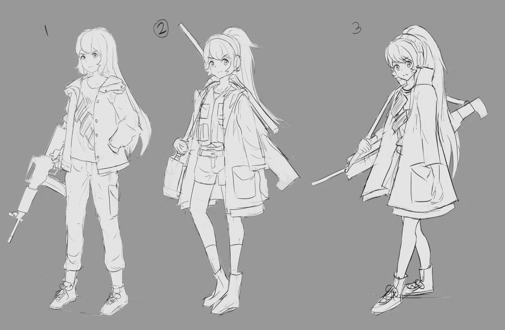 2D Anime Artist for Character Design — polycount-demhanvico.com.vn
