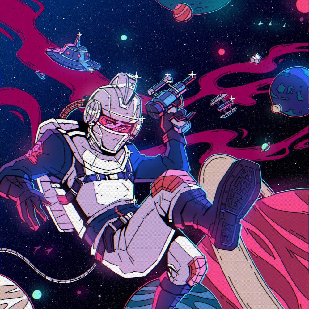 The Creative Process Behind an Intergalactic Inspired Illustration