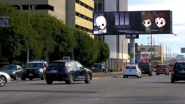 Showcasing your artwork on massive Digital Billboards across LA