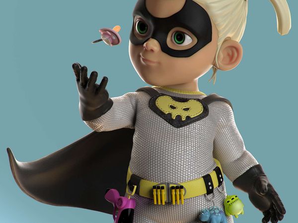 Creating a Stylized Super Hero Character in 3D