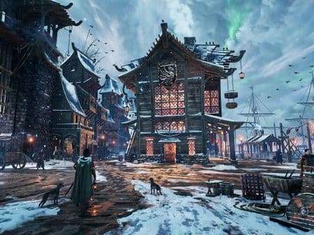 Building Detailed Game Environments in Unreal Engine: “Snowed Inn” Docks