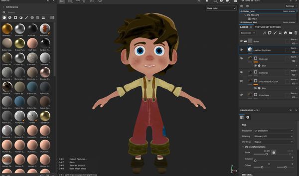 Creating a 3D Cartoon Character with Maya and Substance 3D Painter