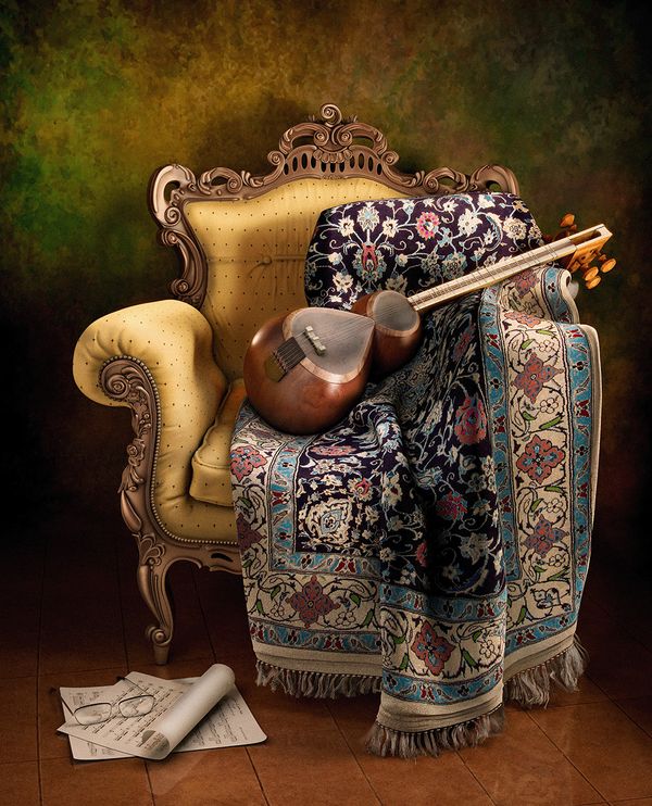 How to Create a Persian Inspired 3D Still Life From a Painting