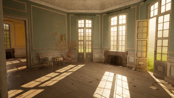 Recreating an Urbex Scene in Unreal Engine 5 and Substance 3D Painter: Abandoned 19th-Century Castle
