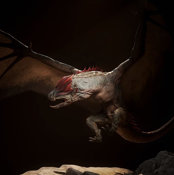 The Wyvern Project: Sculpting and Texturing Organic Creatures for Games